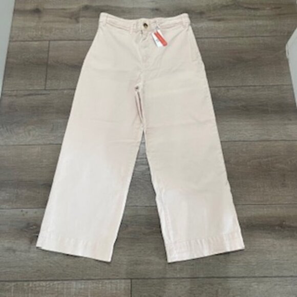 NEW Marine Layer Peach Whip Jeans Women’s Pants Sz 14 Cropped High Waist NWT - Picture 4 of 10